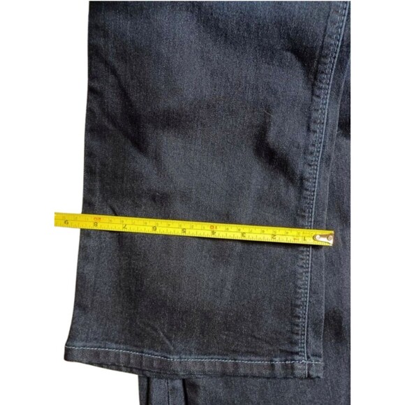 Hot in Hollywood Silky Denim Pull on Vital Stretch Technology Bootcut Petite S - Picture 2 of 8